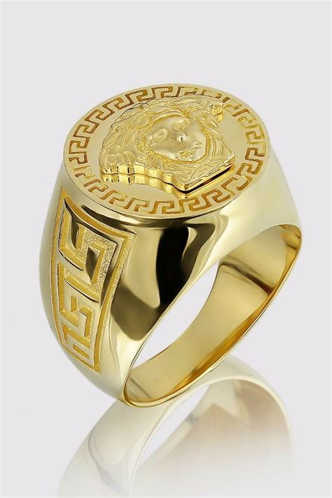 versace ring men's shopstyle|Versace men's wedding rings.